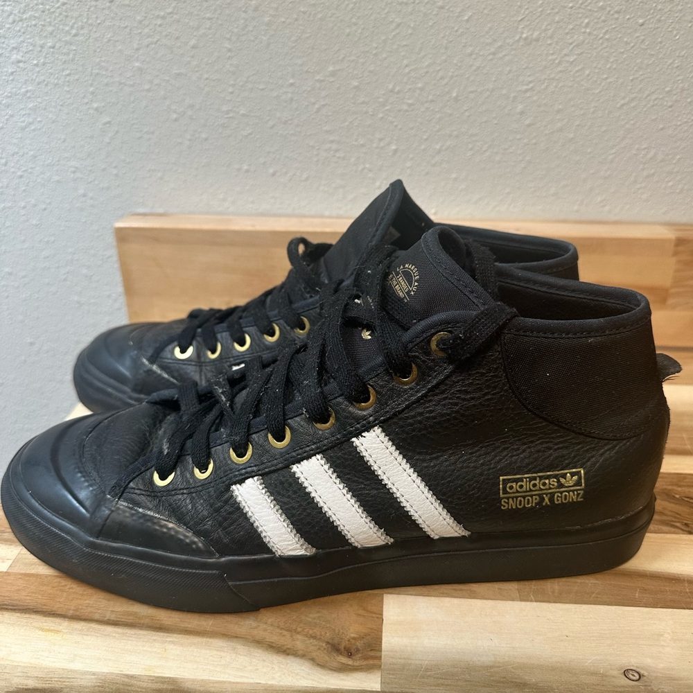 Adidas Snoop x Gonz Black and White Sneakers - Picture 2 of 10